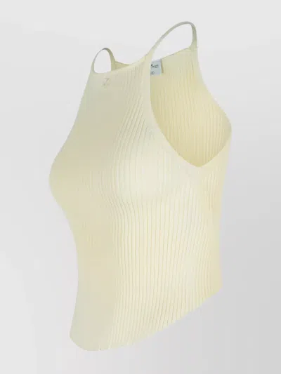 Courrèges Courreges Ivory Viscose Blend Top