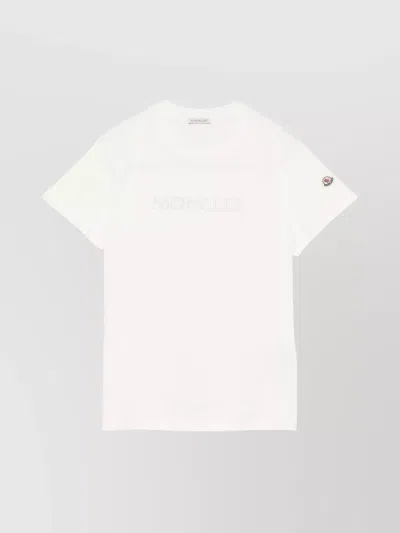 Moncler Women Logo Cotton T-shirt
