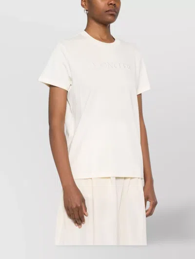 Moncler Women Logo Cotton T-shirt