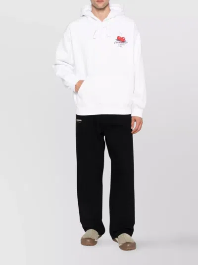 Carhartt Black Canvas Og Single Knee Graphic Trousers In Black
