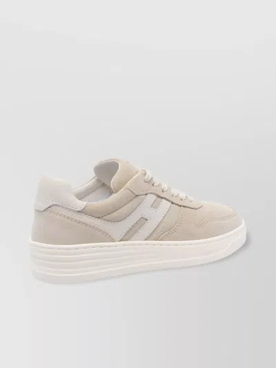 Hogan Low Top Platform Sneakers With H Logo