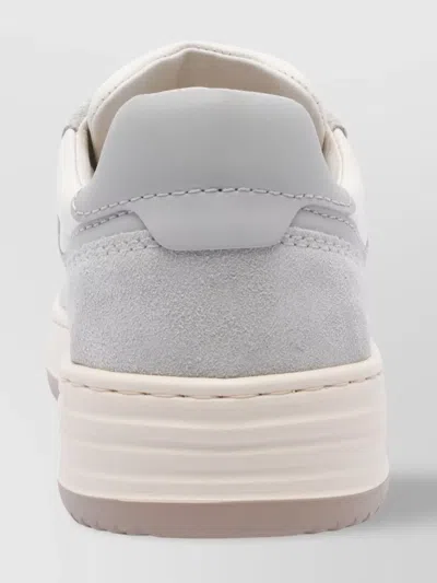 Hogan Round Toe Low Top Sneakers In Multi