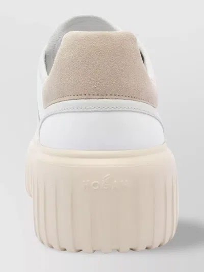 Hogan Low Top Sneakers Platform Sole