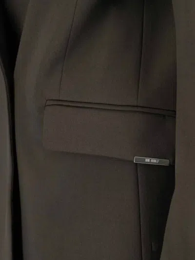 Attico Single-breasted Virgin Wool Blazer