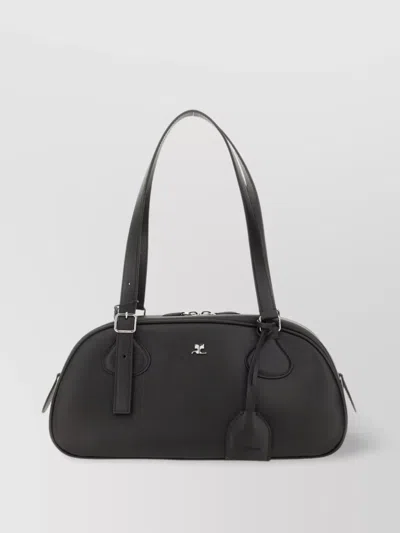 Courrèges Shoulder Bags With Adjustable Strap And Top Handle
