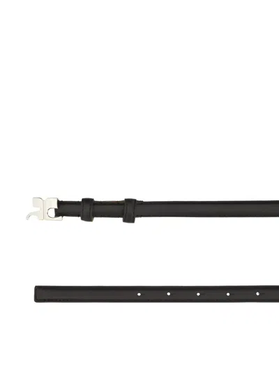Courrèges Slim Two-tone Belts Modern Design