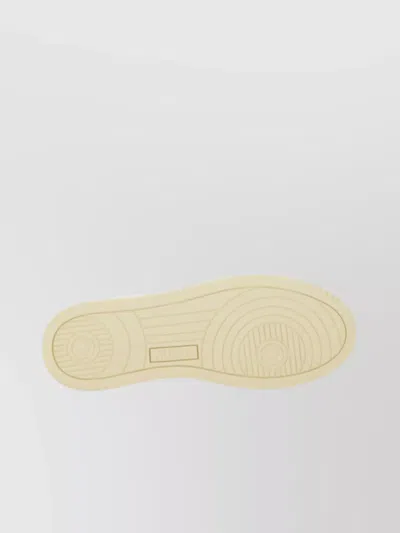 Autry Sneakers With Contrast Panels And Perforated Toe