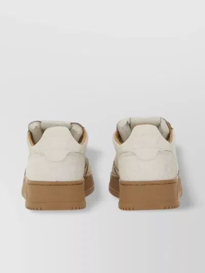 Autry Low-top Sneakers With Perforated Detailing And Rubber Sole