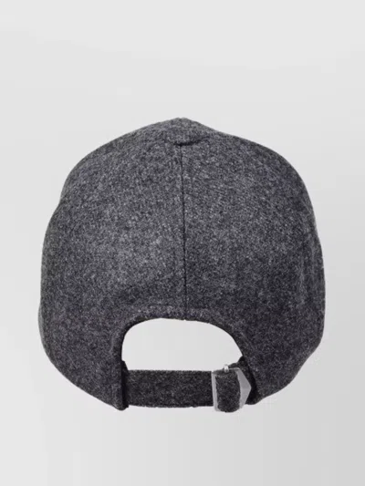 Isabel Marant Curved Brim Wool Blend Hat