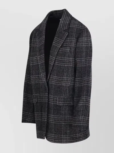 Isabel Marant Étoile Gesina Gb Coat Notched Lapel In Black