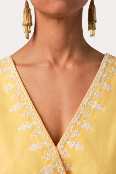 Calypso St Barth Calypso St. Barth Emelia Dress In Yellow