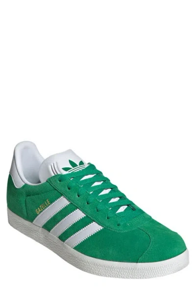 Adidas Originals Mens Green White Jabbar Lo Leather Low-top Trainers