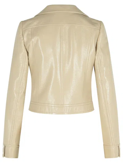 Courrèges 'reedition' Ivory Cotton Blend Jacket