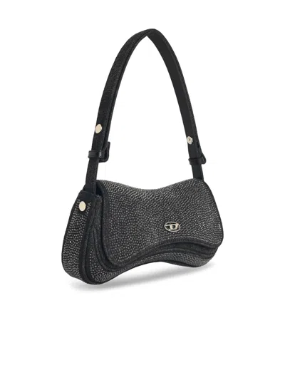 Diesel 'play' Black Denim Bag Women