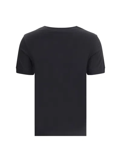 Dolce & Gabbana Recognizable Logo Crew Neck T-shirt In Black