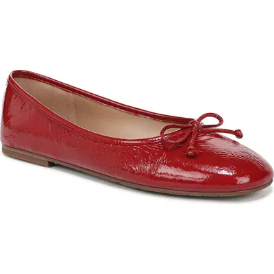 Sam Edelman Alie Ballet Flat In Red