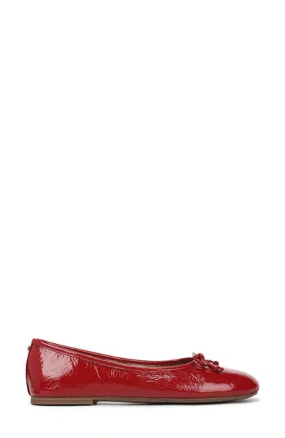 Sam Edelman Alie Ballet Flat In Red