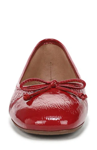 Sam Edelman Alie Ballet Flat In Red