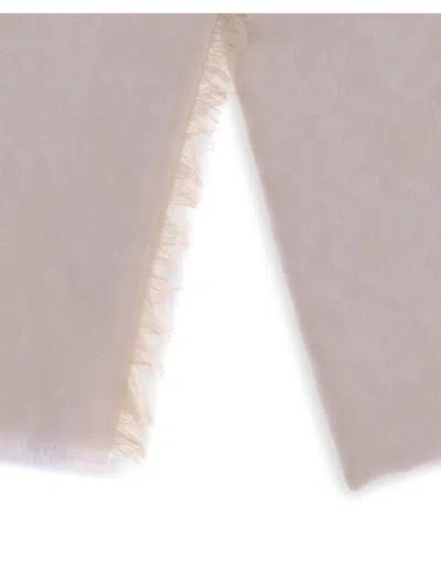 Fendi Ff Scarf In Neutral