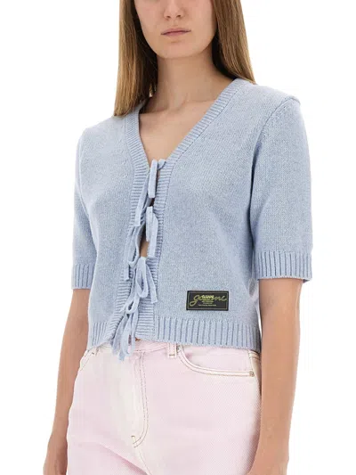 Ganni Women Cardigan With Bows