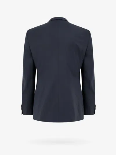Giorgio Armani Single-breasted Wool Tuxedo Suit In Black