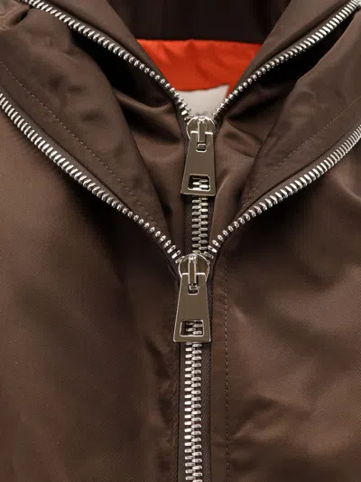 Givenchy Women Nylon Bomber Jacket With Double Zip