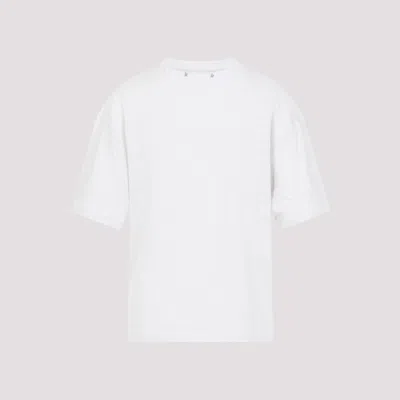 Golden Goose Journey Boxy Linen Graphic T-shirt In White