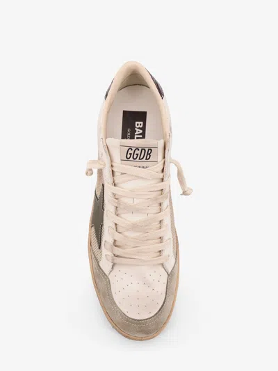 Golden Goose Deluxe Brand Men Ball Star Double Quarter Low-top Leather Sneakers With Used Effect