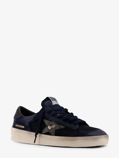 Golden Goose Deluxe Brand Men Stardan Under Net Star Low-top Leather Sneakers