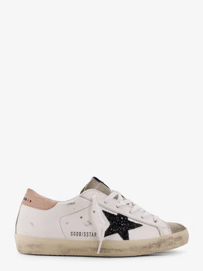 Golden Goose Deluxe Brand Women Super-star Classic With List Low-top Leather Sneakers In Multi