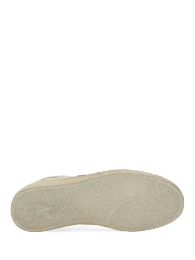 Golden Goose Ball-star White Leather Sneakers With Silver Star And Heel