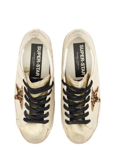 Golden Goose Super Star Sneakers In Neutral