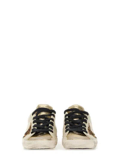 Golden Goose Super Star Sneakers In Neutral