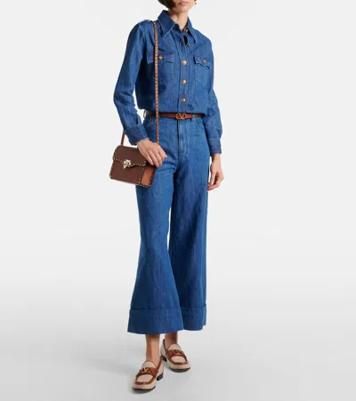 Valentino Garavani Vlogo Signature Loafer In Brown