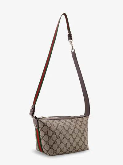 Gucci Ophidia Gg Super Mini Canvas Shoulder Bag In Pattern