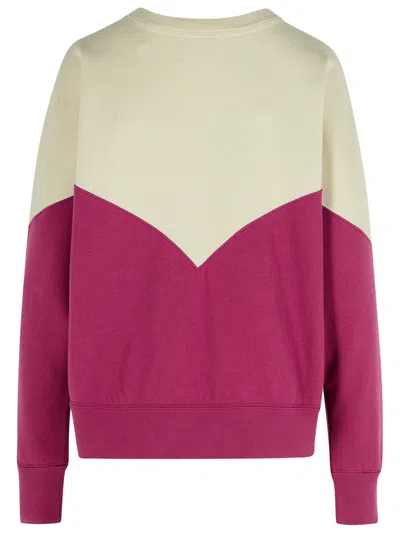 Isabel Marant Étoile Isabel Marant Etoile 'houston' Sweatshirt In A Grape-and-eye Cotton Blend Women