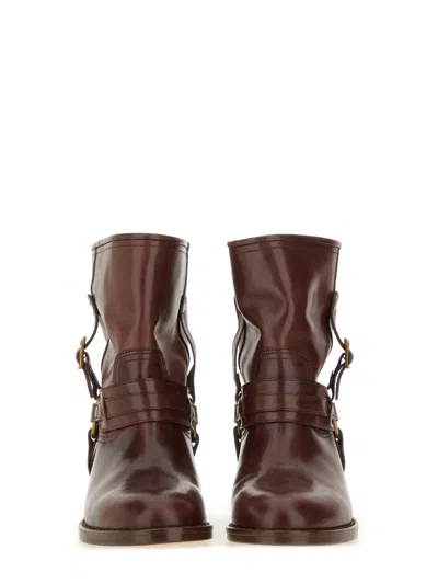 Isabel Marant Round Toe Ankle Boots