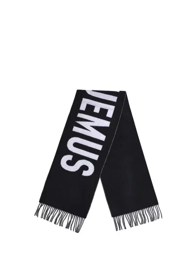 Jacquemus Women Fringes Wool Scarf