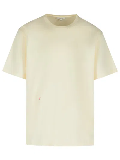 Jw Anderson Off-white Cotton T-shirt In White