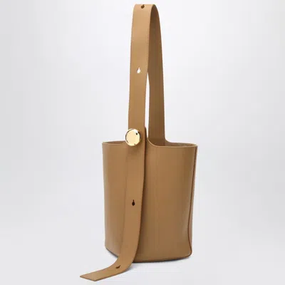 Loewe Brown Pebble Bucket Medium Bag Women