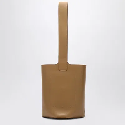 Loewe Brown Pebble Bucket Medium Bag Women