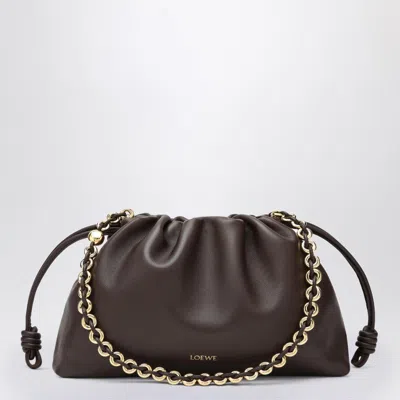Loewe Flamenco Purse Medium Bag In Dark Brownie Women