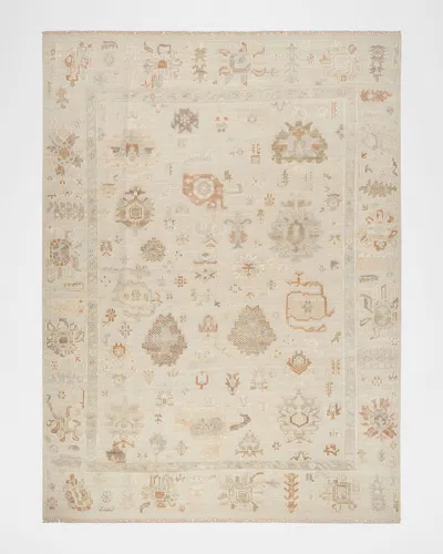 Nourison Whispers Cream Hand-knotted Rug, 10' X 14'