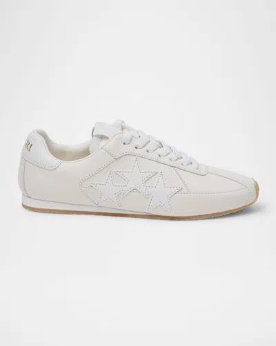 Amiri Pacific Stars Mixed Leather Sneakers
