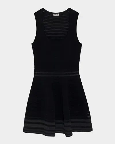 Simkhai Lottie Stripe Illusion Mini Dress