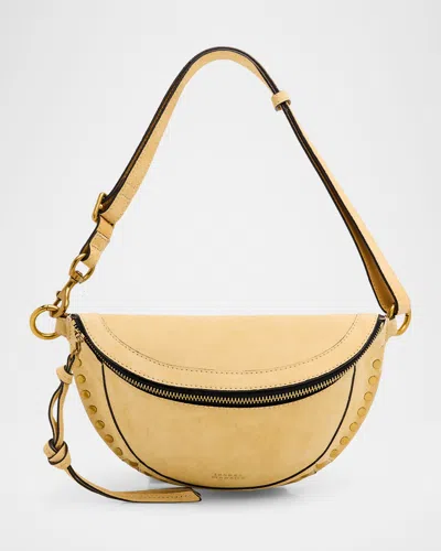 Isabel Marant Skano Studs Suede Belt Bag