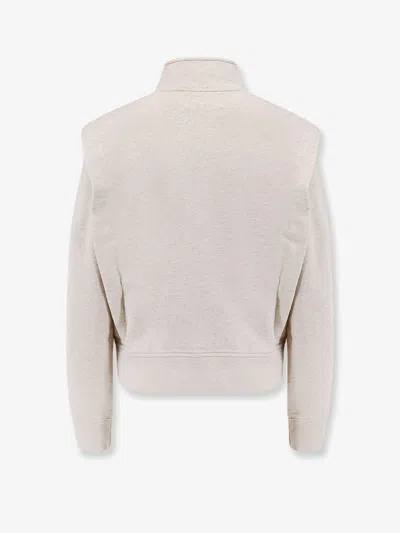 Isabel Marant Étoile Marant Etoile Women Organic Cotton Blend Sweatshirt In White