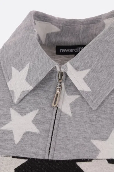 Reward If Found Star-print Polo Top