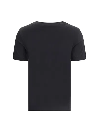 Dolce & Gabbana Recognizable Logo Crew Neck T-shirt In Black