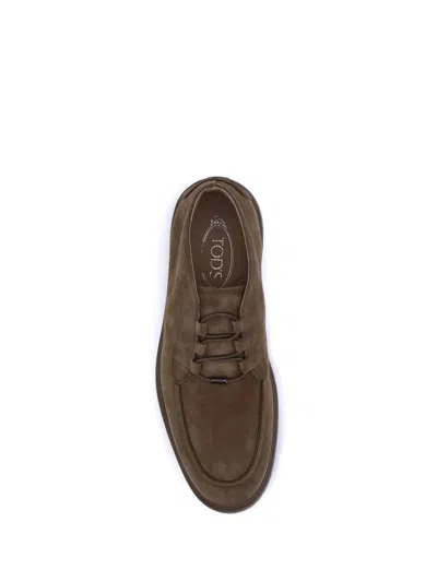 Tod's Suede Leather Ankle Boots